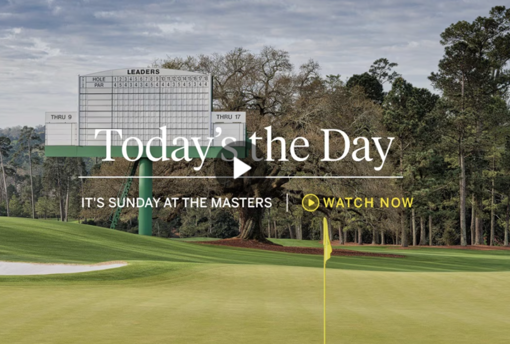 The Masters Golf Tournament, how to watch 